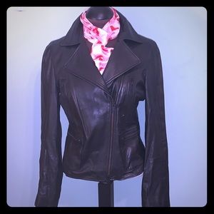 DKNYC Moto Leather Jacket